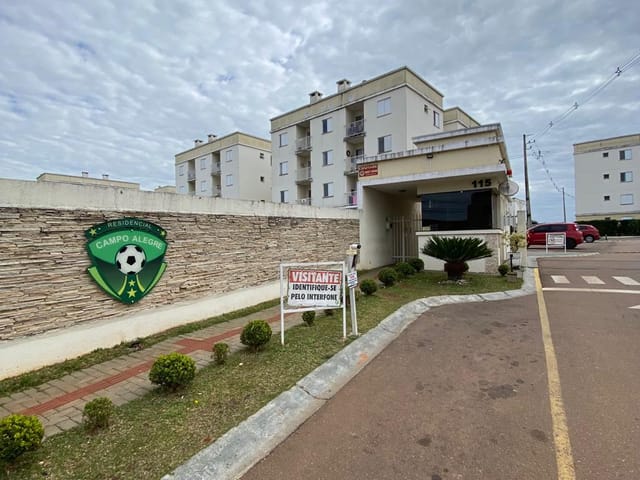 * Em negociação* Locação - Apartamento Semimobiliado com 3 quartos, 1 vaga, Churrasqueira, Residencial Campo Alegre, Uvaranas.