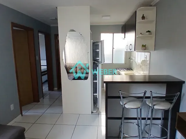 Apartamento 2 quartos e 1 banheiro, para alugar, no bairro Canudos em Novo Hamburgo