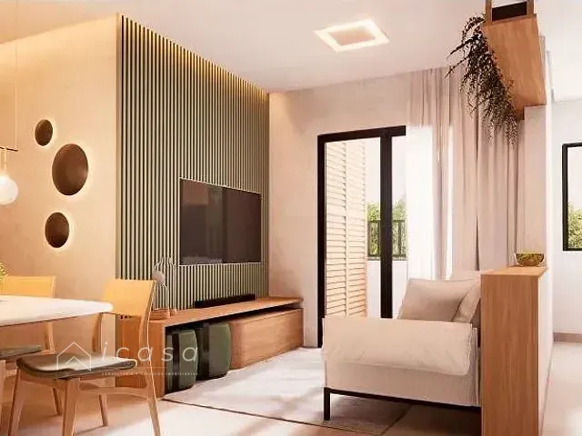 Apartamento com 63m² 2 quartos e 2 banheiros, à venda, no bairro Centro em Caçapava