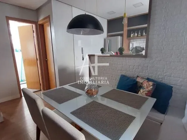 Apartamento com 45m² 2 quartos e 1 banheiro, à venda, no bairro Jardim Gurilândia em Taubaté