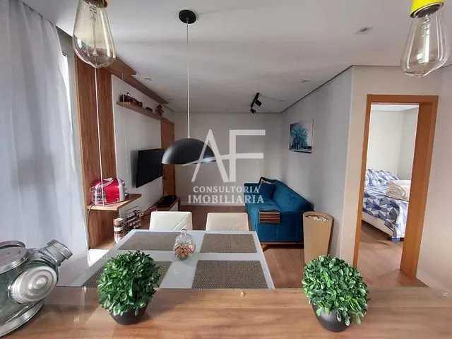 Apartamento com 45m² 2 quartos e 1 banheiro, à venda, no bairro Jardim Gurilândia em Taubaté