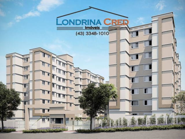 Foto do Apartamento - Apartamento à venda 2 Quartos, 1 Vaga, Gleba Ribeirão Limeiro, Londrina - PR | Condomínio Lagoa Dourada - Acquaville | Londrina Cred Imóveis