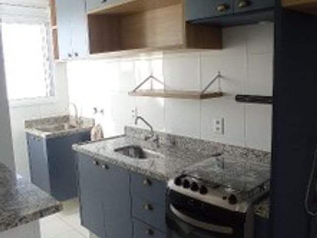Foto do Apartamento - Apartamento à venda 2 Quartos, 1 Vaga, Gleba Ribeirão Limeiro, Londrina - PR | Condomínio Lagoa Dourada - Acquaville | Londrina Cred Imóveis
