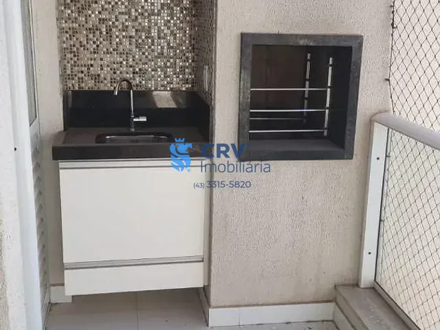 Apartamento com 117m² 2 quartos e 2 banheiros, para alugar, no bairro Gleba Fazenda Palhano em Londrina
