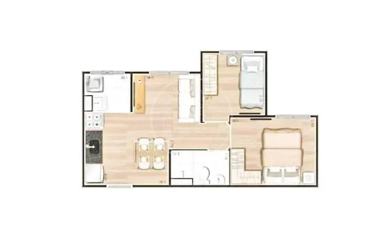 Apartamento, 2 quartos, 36 m² - Foto 18