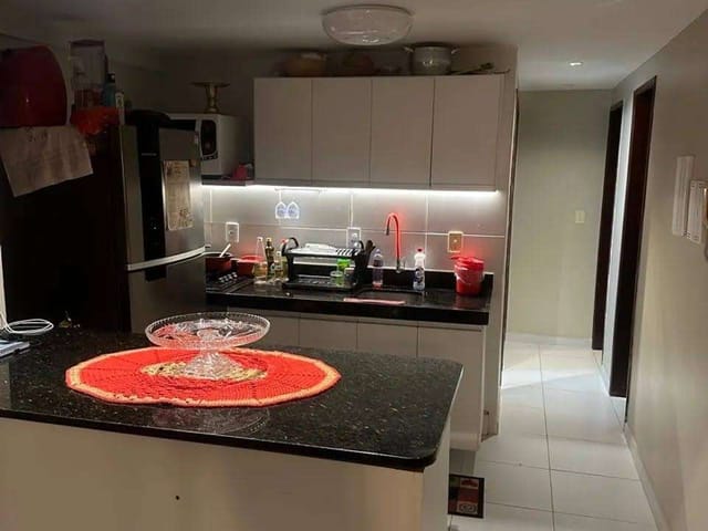 Apartamento com 70m² 3 quartos e 2 banheiros, à venda, no bairro Ponta de Campina em Cabedelo