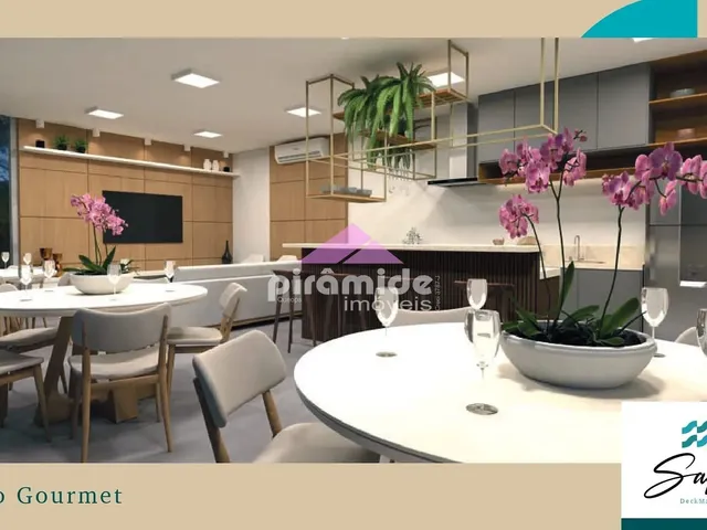 Apartamento com 118m² 3 quartos e 2 banheiros, à venda, no bairro Praia das Palmeiras em Caraguatatuba