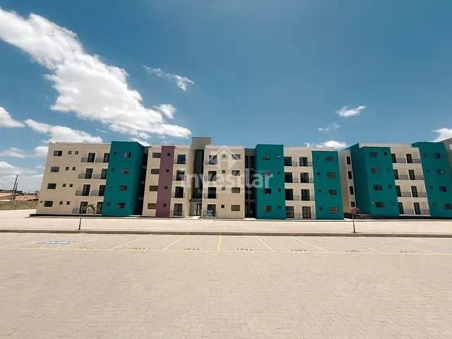 Apartamento com 57m² 2 quartos e 1 banheiro, para alugar, no bairro Três Irmãs em Campina Grande