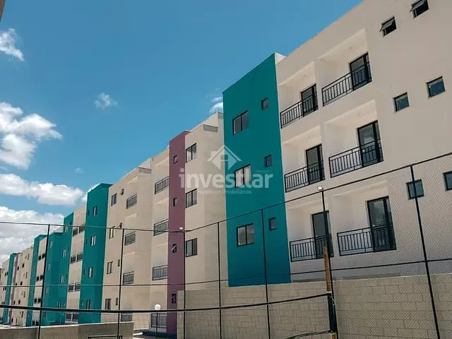 Apartamento com 57m² 2 quartos e 1 banheiro, para alugar, no bairro Três Irmãs em Campina Grande
