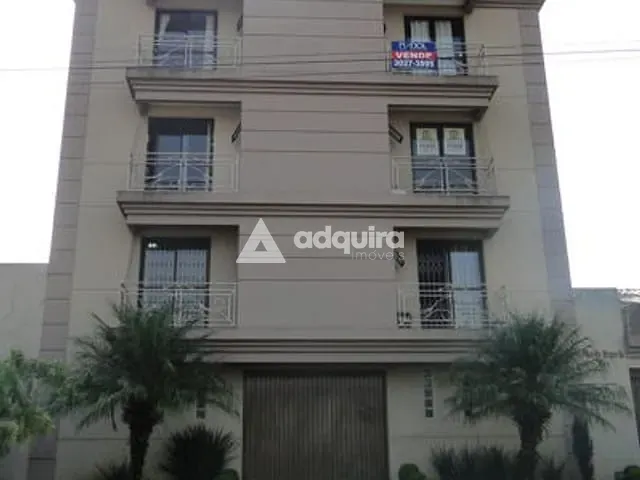 Apartamento com 140m² 3 quartos e 2 banheiros, à venda, no bairro Jardim Carvalho em Ponta Grossa