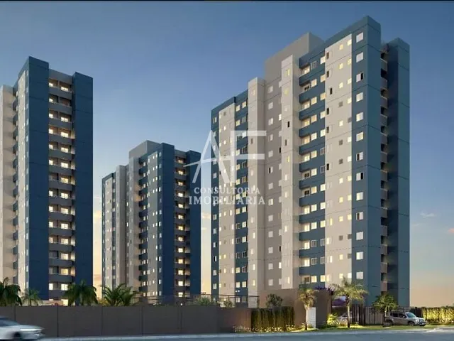 Apartamento com 52m² 2 quartos e 1 banheiro, à venda, no bairro Jardim Gurilândia em Taubaté
