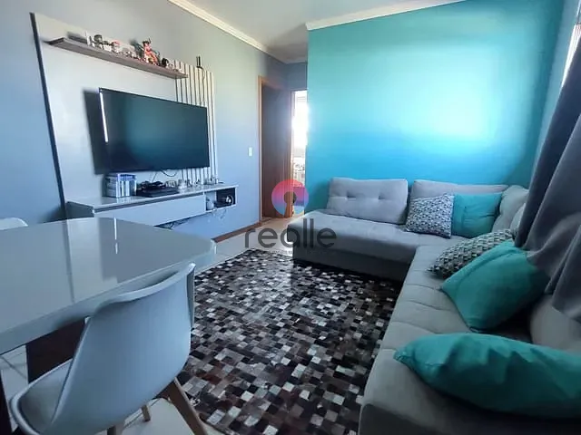 Apartamento 2 quartos e 1 banheiro, à venda, no bairro Novo eldorado em Contagem