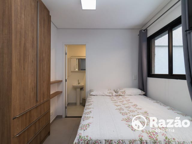 Apartamento 1 quarto e 1 banheiro, para alugar, no bairro Novo Mundo em Curitiba
