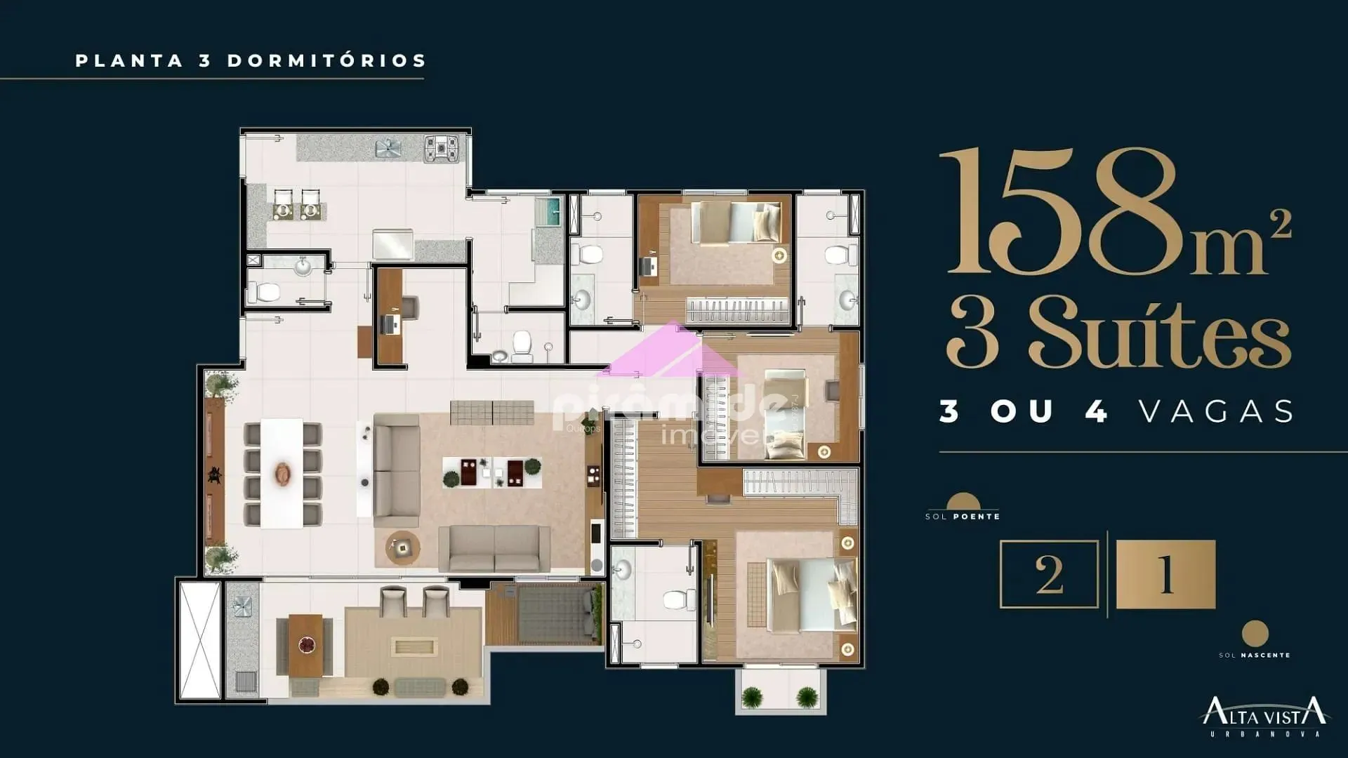 Apartamento, 3 quartos, 158 m² - Foto 13