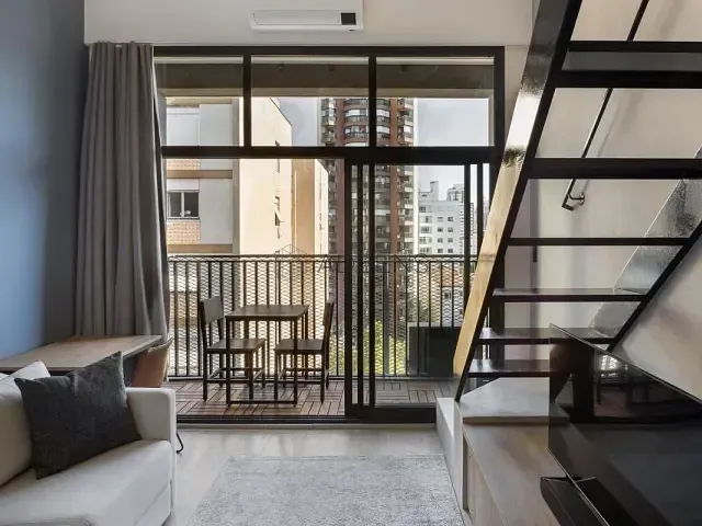 Studio 1 quarto e 1 banheiro, à venda, no bairro Pinheiros em São Paulo