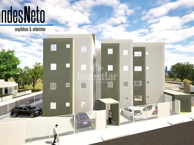 Apartamento 2 quartos e 1 banheiro, à venda, no bairro Castelo Branco em Campina Grande