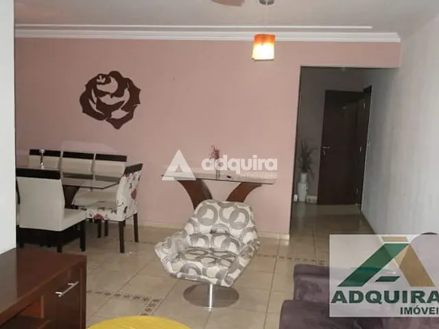 Apartamento com 128m² 3 quartos e 2 banheiros, à venda, no bairro Estrela em Ponta Grossa