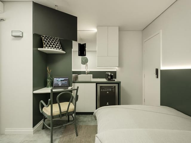 Foto do Apartamento - Soft Up Hotel Aparecida: Investimento Imobiliário de Alto Retorno com Vista para a Basílica e Gestão Especializada | Palacete Imobiliária