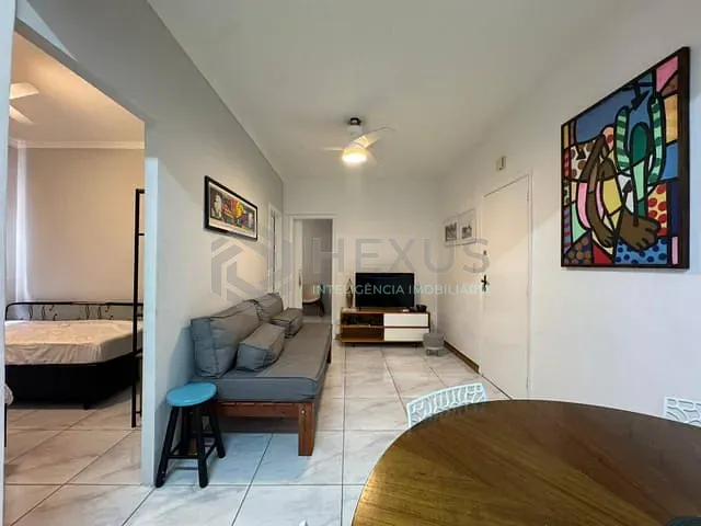 Apartamento 2 quartos e 1 banheiro, à venda, no bairro Tombo em Guarujá