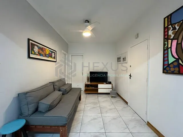 Apartamento 2 quartos e 1 banheiro, à venda, no bairro Tombo em Guarujá