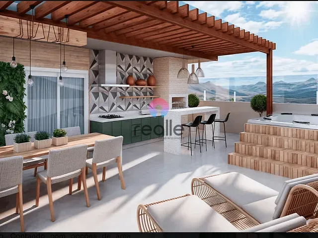 Apartamento com 592m² 2 quartos e 2 banheiros, à venda, no bairro Boa Esperança em Santa Luzia