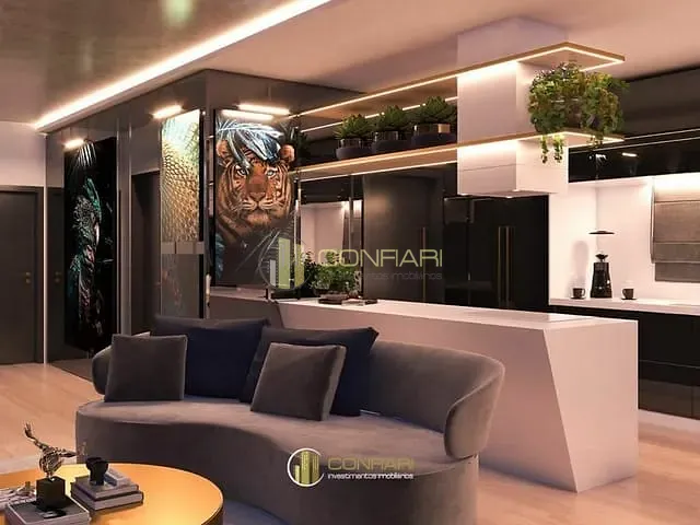 Apartamento com 150m² 3 quartos e 4 banheiros, à venda, no bairro Perequê em Porto Belo