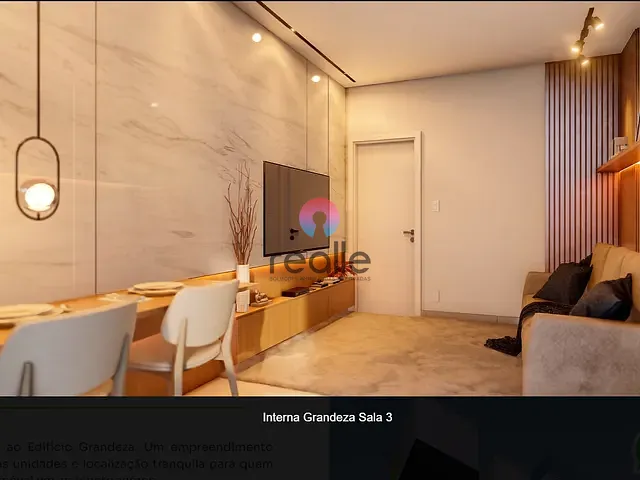 Apartamento com 555m² 2 quartos e 1 banheiro, à venda, no bairro Petrópolis em Santa Luzia