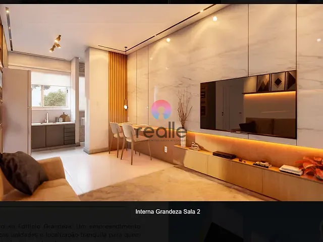 Apartamento com 555m² 2 quartos e 1 banheiro, à venda, no bairro Petrópolis em Santa Luzia