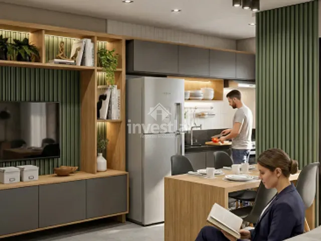 Apartamento 2 quartos e 1 banheiro, à venda, no bairro Portal dos Bosques em Campina Grande