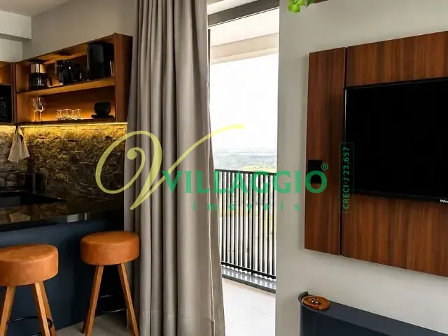 Apartamento com 40m², à venda ou para alugar, no bairro Jardim Paulistano em São José do Rio Preto