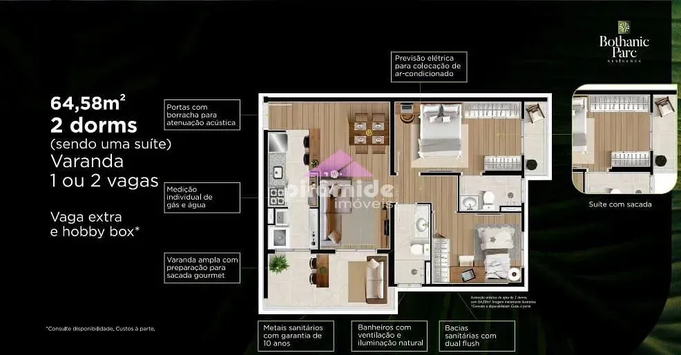 Apartamento, 2 quartos, 64 m² - Foto 4