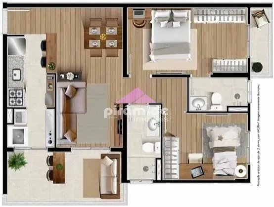 Apartamento, 2 quartos, 64 m² - Foto 5
