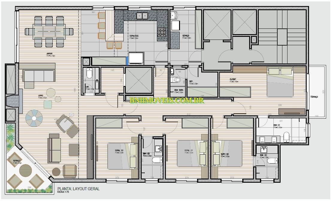 Apartamento, 4 quartos, 194 m² - Foto 26