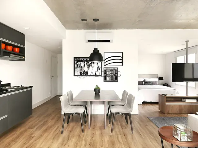 Studio 1 quarto e 1 banheiro, para alugar, no bairro Cidade Monções em São Paulo