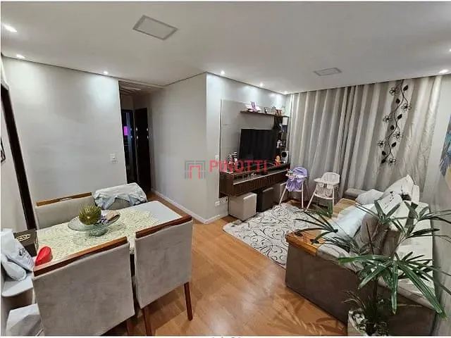 Apartamento 2 quartos e 2 banheiros, à venda, no bairro Vila Olga em São Bernardo do Campo
