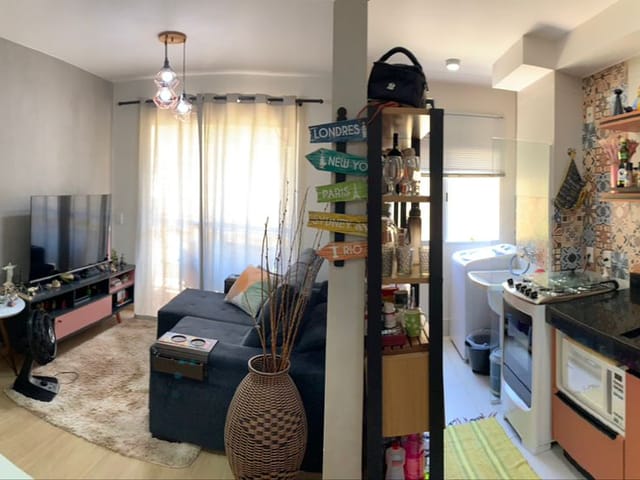 Apartamento com 55m² 2 quartos e 1 banheiro, à venda, no bairro Bairro do Uberaba em Bragança Paulista