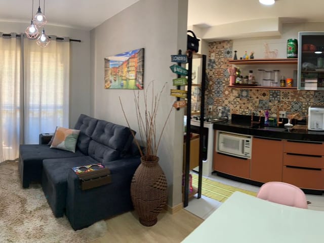 Apartamento com 55m² 2 quartos e 1 banheiro, à venda, no bairro Bairro do Uberaba em Bragança Paulista