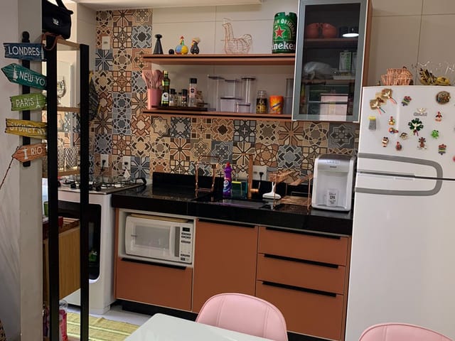 Apartamento com 55m² 2 quartos e 1 banheiro, à venda, no bairro Bairro do Uberaba em Bragança Paulista