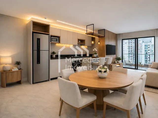 Apartamento com 80m² 2 quartos e 3 banheiros, à venda, no bairro Praia Brava em Itajaí