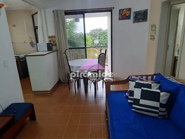 Apartamento com 60m² 1 quarto e 1 banheiro, à venda, no bairro Toninhas em Ubatuba