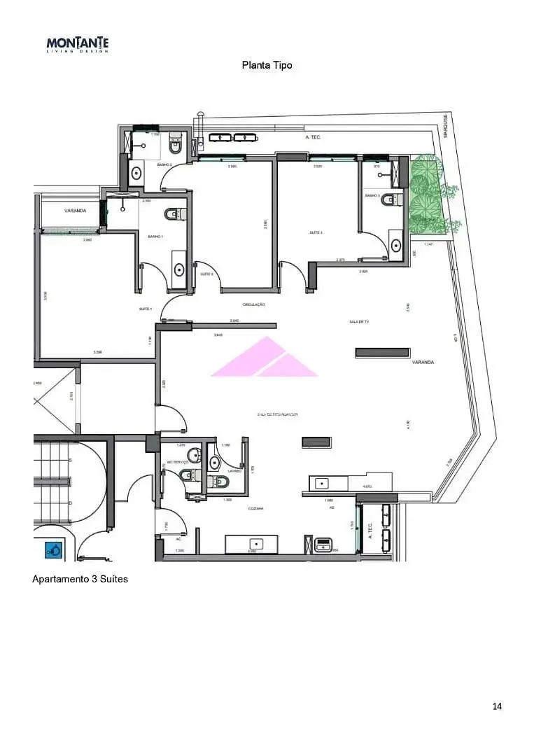 Apartamento, 3 quartos, 147 m² - Foto 8
