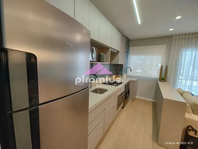 Apartamento com 46m² 2 quartos e 2 banheiros, à venda, no bairro Galo Branco em São José Dos Campos