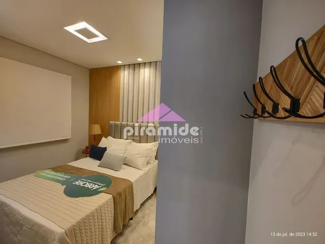 Apartamento com 46m² 2 quartos e 2 banheiros, à venda, no bairro Galo Branco em São José Dos Campos