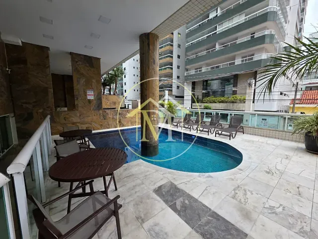 Apartamento com 145m² 5 quartos e 5 banheiros, à venda, no bairro Canto do Forte em Praia Grande