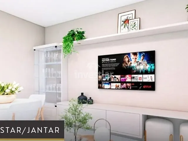 Apartamento 2 quartos e 1 banheiro, à venda, no bairro Palmeira Imperial em Campina Grande