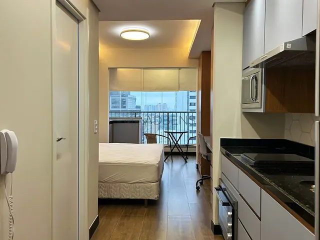 Apartamento 1 quarto e 1 banheiro, para alugar, no bairro Vila Mariana em São Paulo