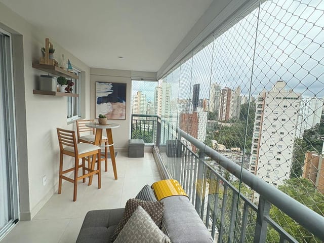 Apartamento com 87m² 2 quartos e 3 banheiros, à venda, no bairro Vila Andrade em São Paulo