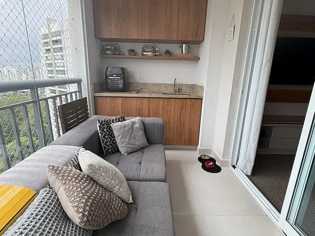 Apartamento com 87m² 2 quartos e 3 banheiros, à venda, no bairro Vila Andrade em São Paulo