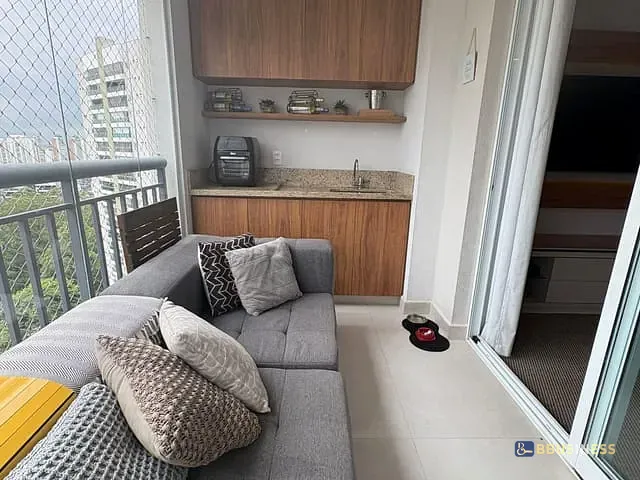 Apartamento com 87m² 2 quartos e 3 banheiros, à venda, no bairro Vila Andrade em São Paulo