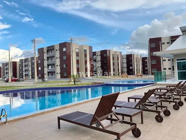 Apartamento com 57m² 2 quartos e 2 banheiros, para alugar, no bairro Aluízio Campos em Campina Grande